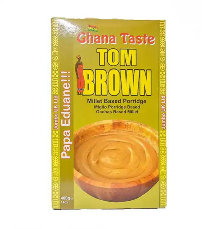 Creamy millet-based porridge from Ghana, ideal for authentic West African cuisine.