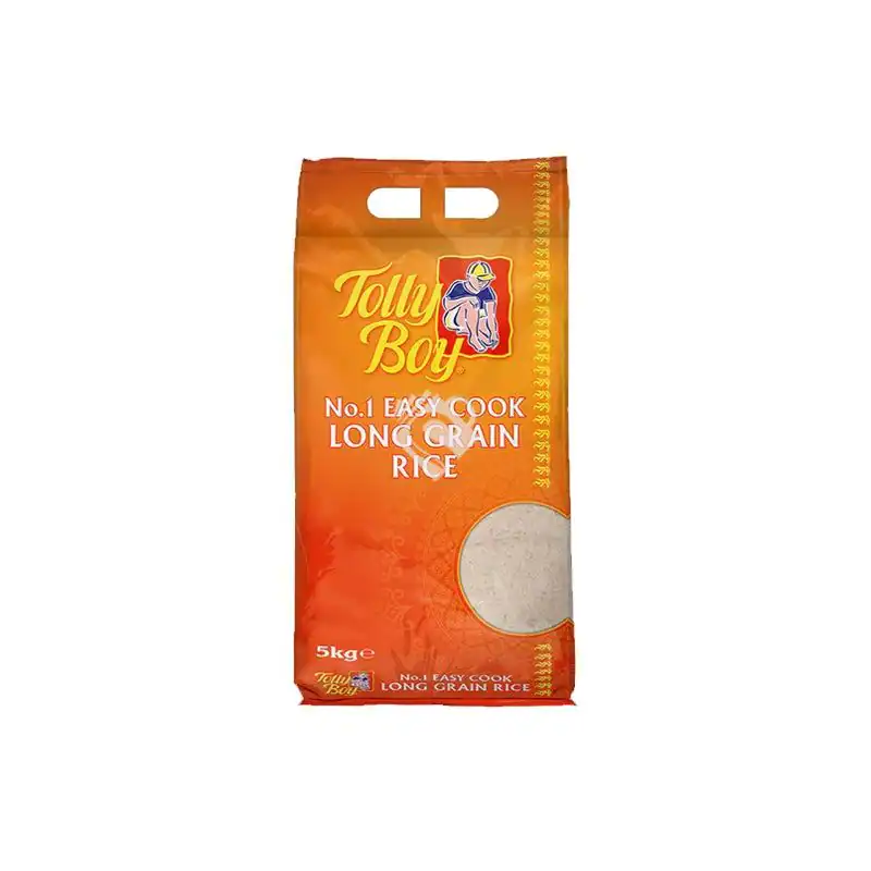 Long Grain Rice Bag for Asian Cooking, 5kg, ideal for authentic recipes and meal prep.